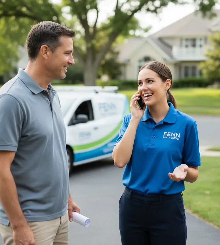 Fenn Pest Control customer support in Green Lake